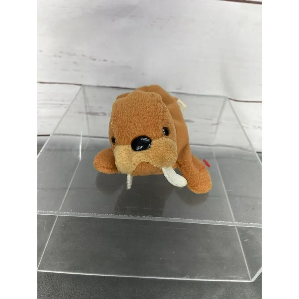 Ty‎ Beanie Baby Sealife Walrus Sea Animal Ocean Life 1995 Plush Stuffed animal